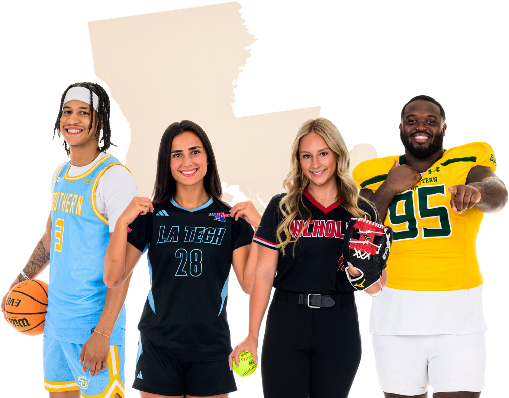 Louisiana college student-athletes